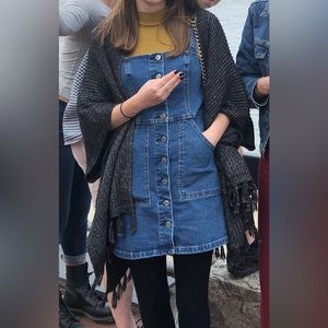 American Eagle OS Tassel Wrap Cape